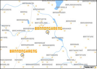 map of Ban Nong Waeng