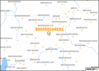 map of Ban Nong Waeng