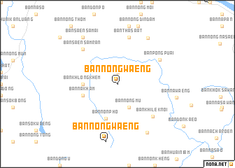 map of Ban Nong Waeng