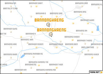 map of Ban Nong Waeng