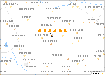 map of Ban Nong Waeng