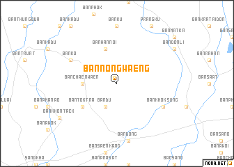 map of Ban Nong Waeng