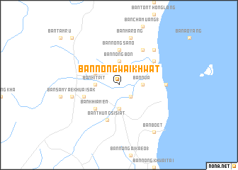 map of Ban Nong Wai Khwat