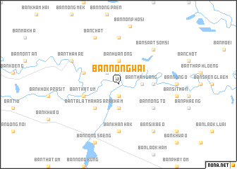 map of Ban Nong Wai