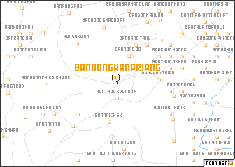 map of Ban Nong Wan Priang