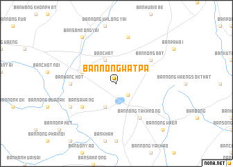 map of Ban Nong Wat Pa