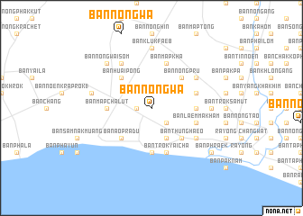 map of Ban Nong Wa