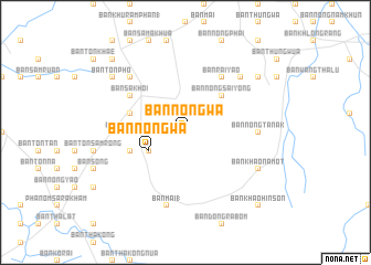 map of Ban Nong Wa