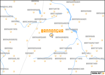 map of Ban Nong Wa