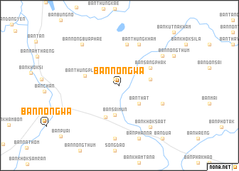 map of Ban Nong Wa