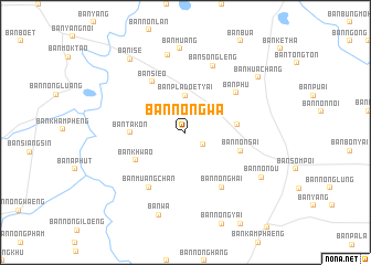 map of Ban Nong Wa