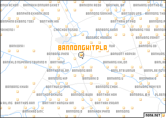 map of Ban Nong Wit Pla