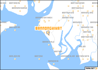 map of Ban Nong Wiwat