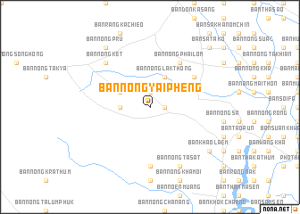 map of Ban Nong Yai Pheng