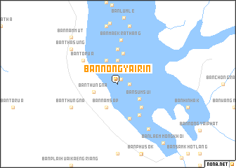 map of Ban Nong Yai Rin