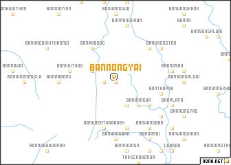 map of Ban Nong Yai