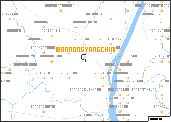 map of Ban Nong Yang Chin