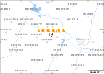 map of Ban Nong Yang