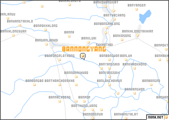 map of Ban Nong Yang
