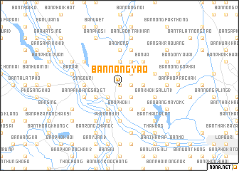 map of Ban Nong Yao
