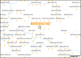 map of Ban Nong Yao