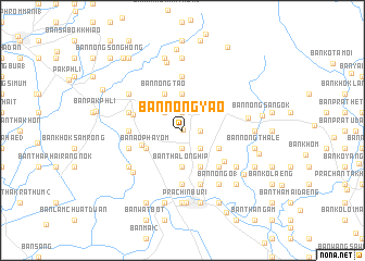 map of Ban Nong Yao