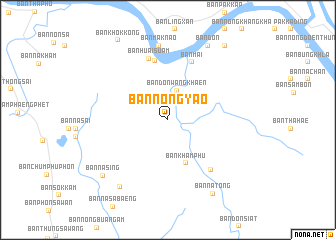 map of Ban Nong Yao