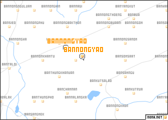 map of Ban Nong Yao