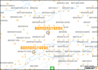 map of Ban Nong Ya Rak