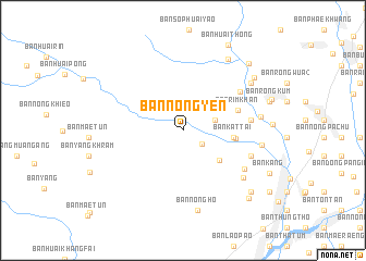 map of Ban Nong Yen