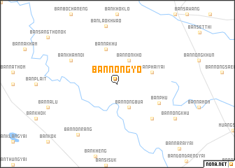 map of Ban Nong Yo