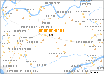 map of Ban Nônhinhè