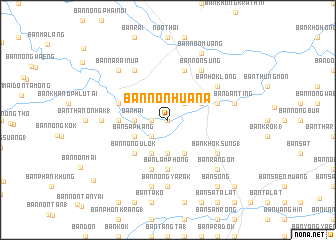 map of Ban Non Hua Na