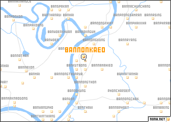 map of Ban Non Kaeo