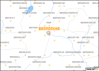 map of Ban Non Kha