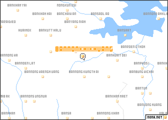 map of Ban Non Khi Khuang