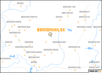 map of Ban Non Khilek