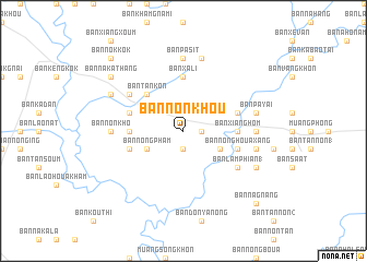 map of Ban Nônkhou