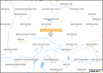 map of Ban Non Kho