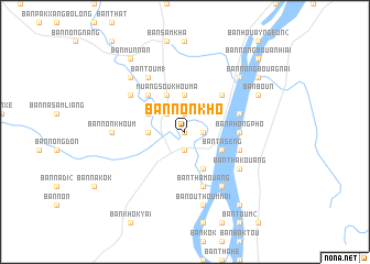 map of Ban Nônkho