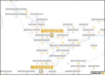 map of Ban Nônkho