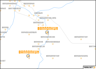 map of Ban Non Kum