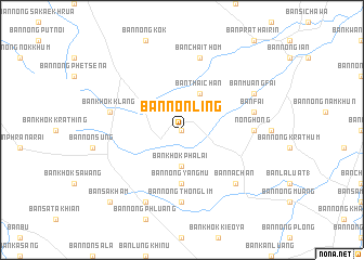 map of Ban Non Ling