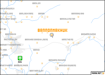 map of Ban Non Makhuk