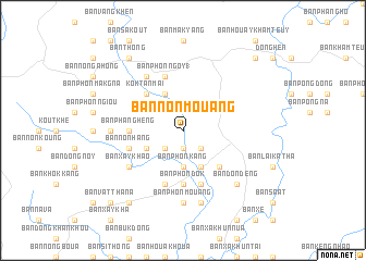 map of Ban Nônmouang