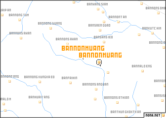 map of Ban Non Muang