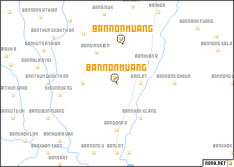 map of Ban Non Muang