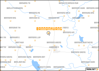 map of Ban Non Muang