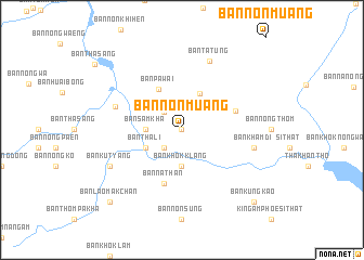 map of Ban Non Muang