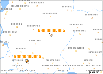 map of Ban Non Muang